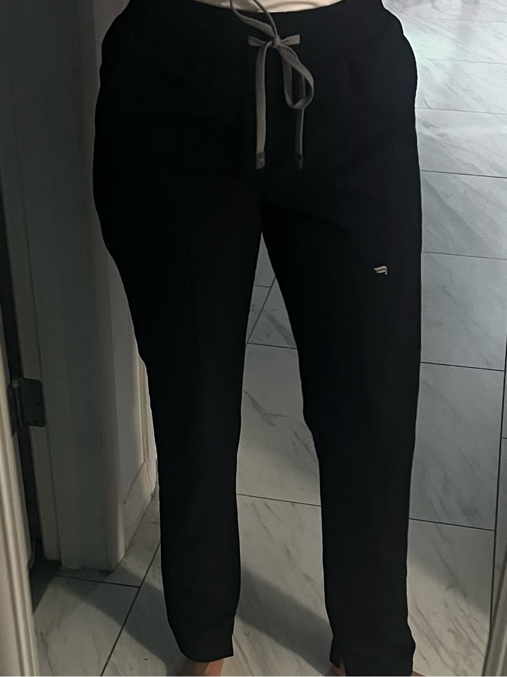 Fabletics Black Scrub Pants Xs tall
